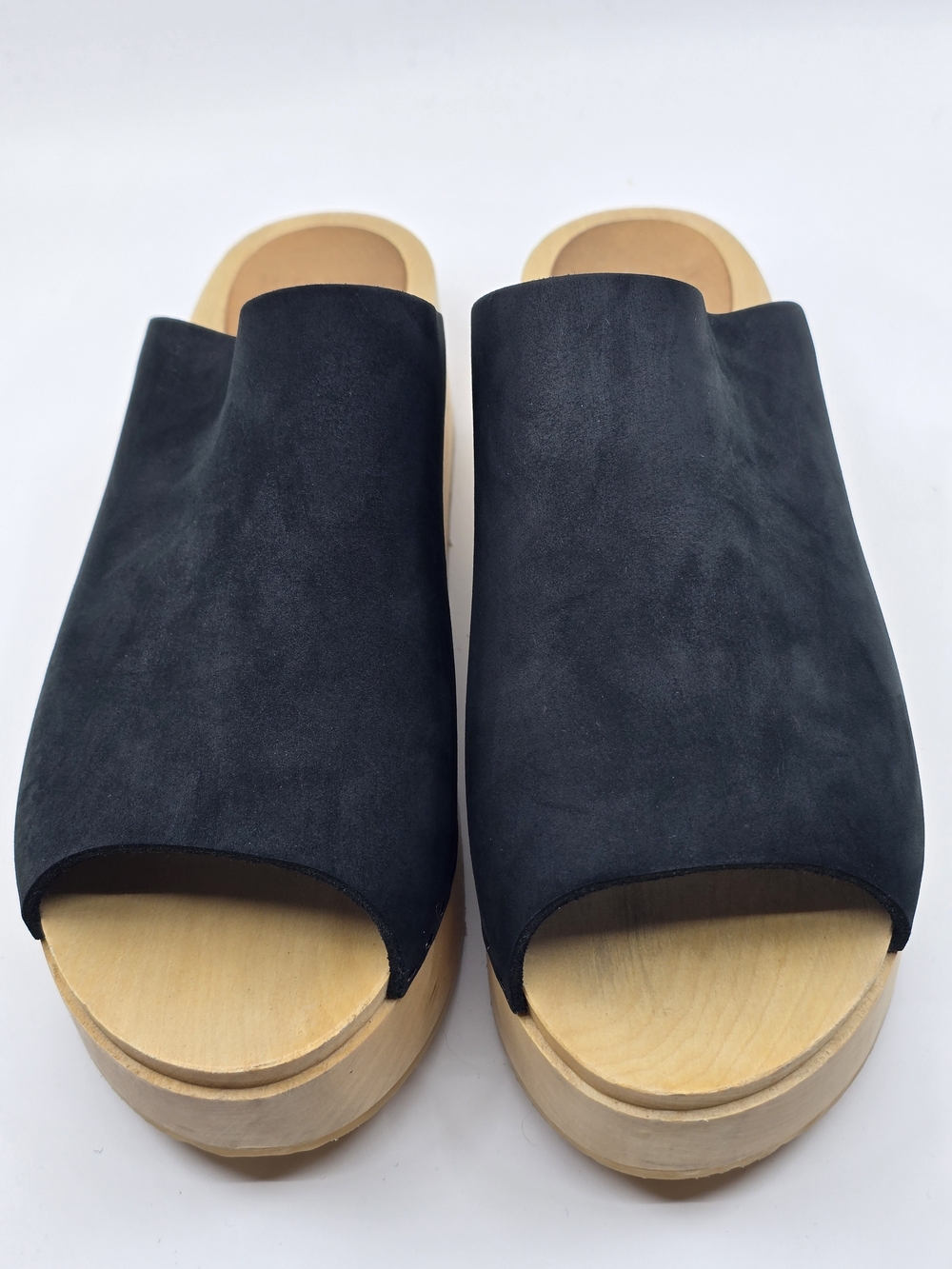 BRYR-”Norma” Platform Clog- Color: -Coal- Size: 10- Condition: Excellent